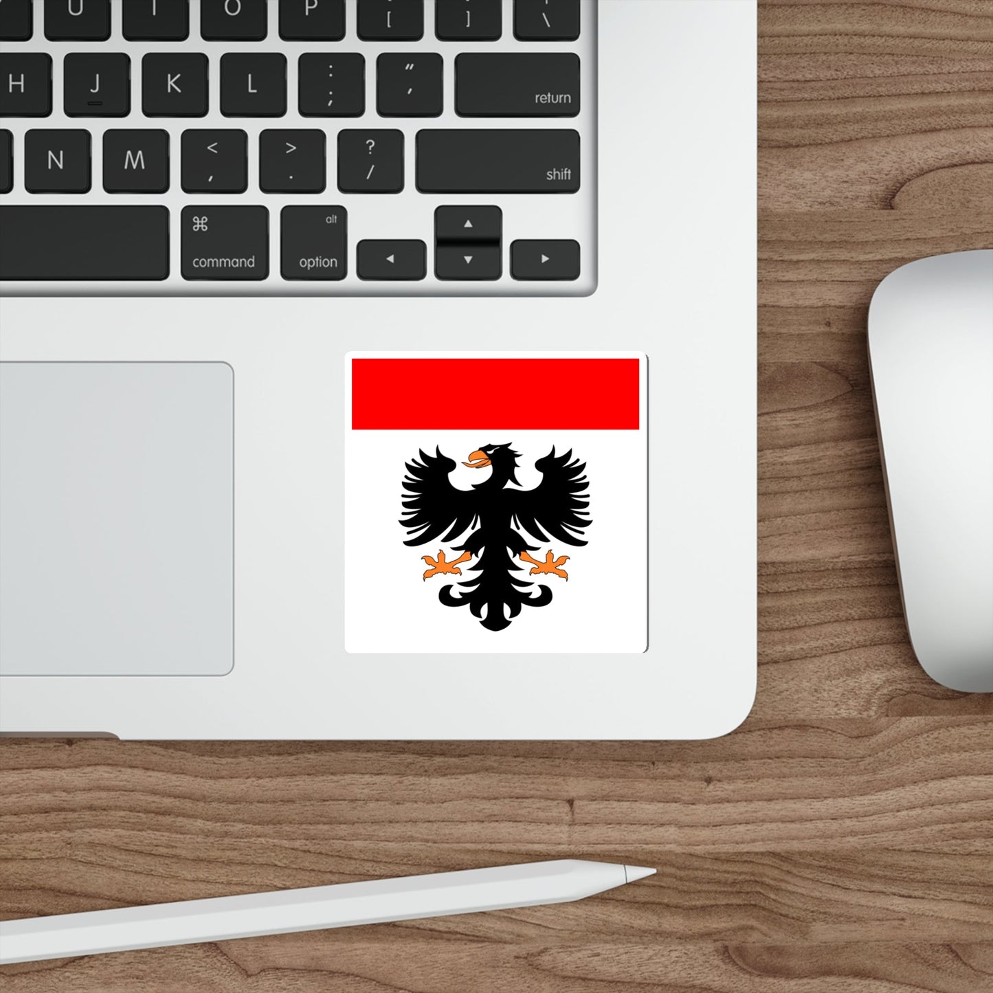 Flag of Aarau Switzerland STICKER Vinyl Die-Cut Decal-The Sticker Space