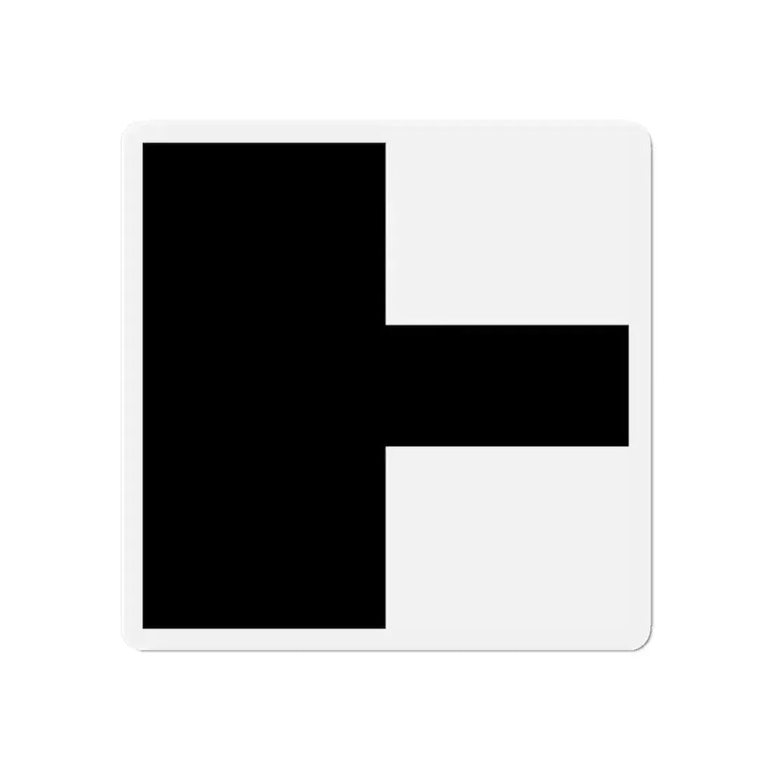 Flag of Aarwangen Switzerland - Refrigerator Magnet 6 Inch - The Sticker Space