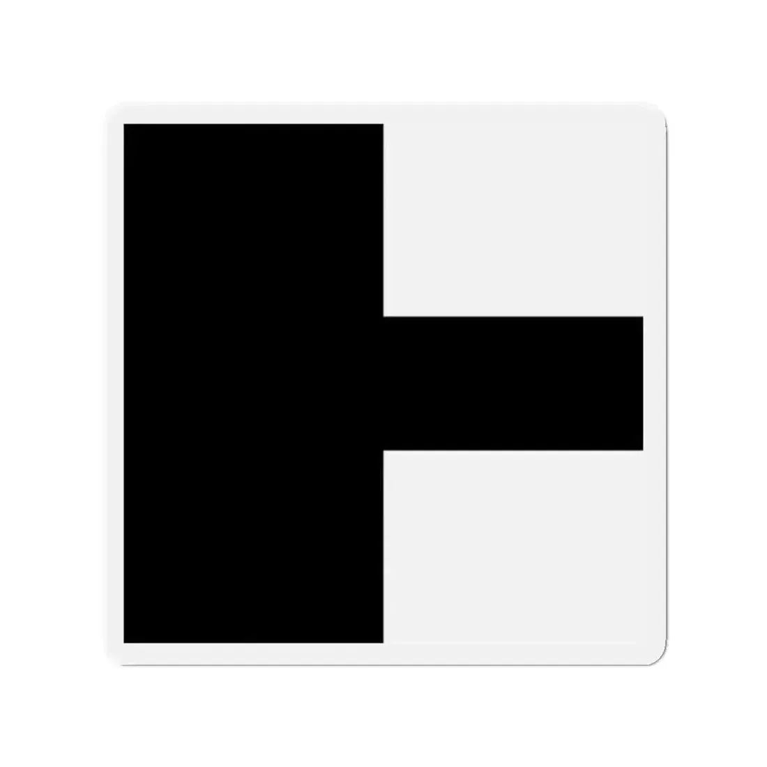 Flag of Aarwangen Switzerland - Refrigerator Magnet - The Sticker Space