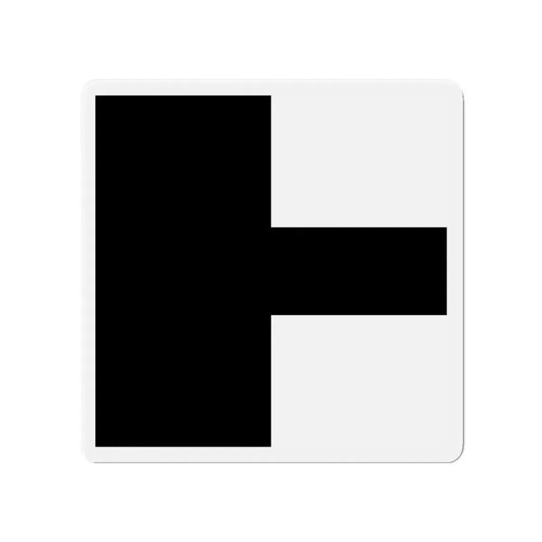 Flag of Aarwangen Switzerland - Refrigerator Magnet - The Sticker Space