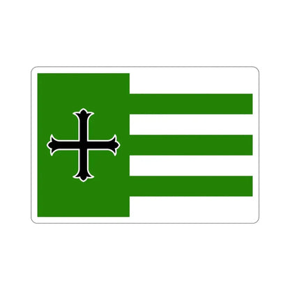 Flag of Añasco Puerto Rico STICKER Vinyl Die-Cut Decal 4 Inch - The Sticker Space