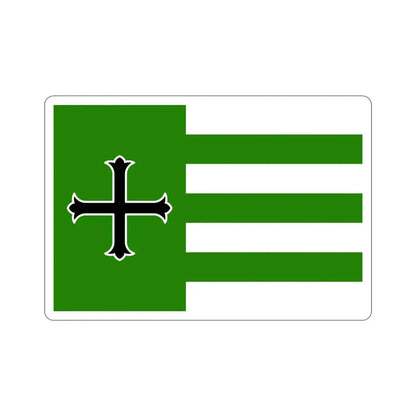 Flag of Añasco Puerto Rico STICKER Vinyl Die-Cut Decal 5 Inch - The Sticker Space