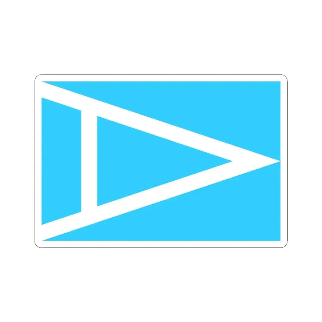 Flag of AAV (Argentina) STICKER Vinyl Kiss-Cut Decal 3 Inch White - The Sticker Space