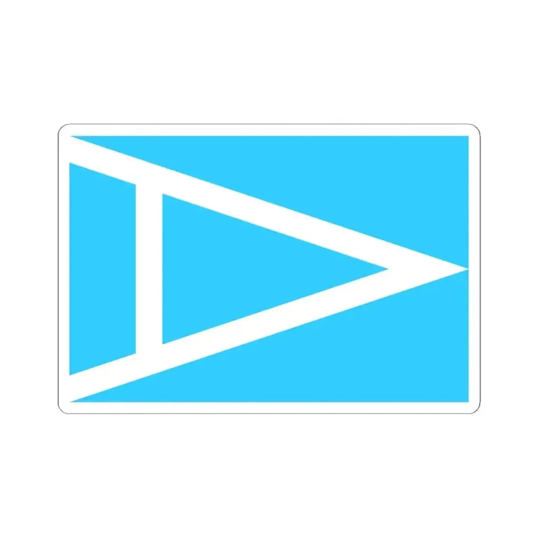 Flag of AAV (Argentina) STICKER Vinyl Kiss-Cut Decal 6 Inch White - The Sticker Space