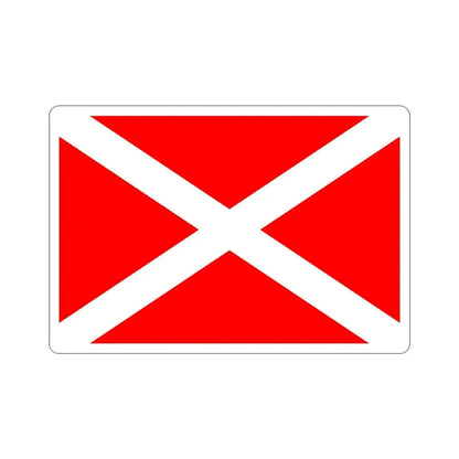 Flag of Żabbar Malta STICKER Vinyl Die-Cut Decal 3 Inch - The Sticker Space
