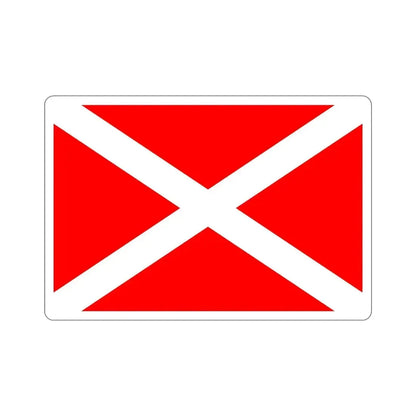 Flag of Żabbar Malta STICKER Vinyl Die-Cut Decal 6 Inch - The Sticker Space