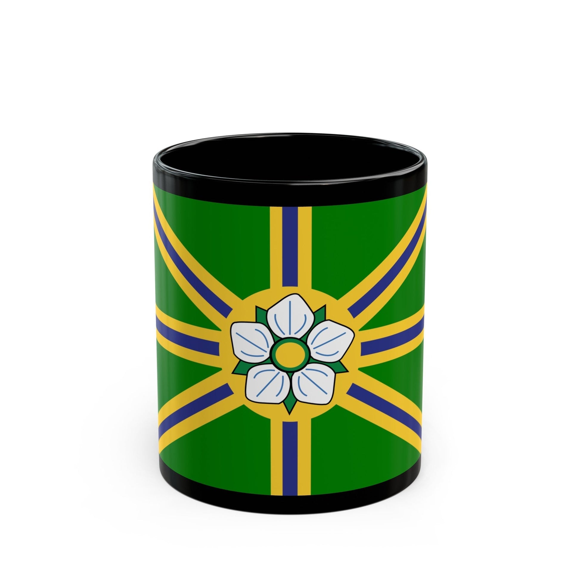 Flag of Abbotsford BC Canada - Black Coffee Mug-11oz-The Sticker Space