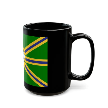 Flag of Abbotsford BC Canada - Black Coffee Mug-The Sticker Space