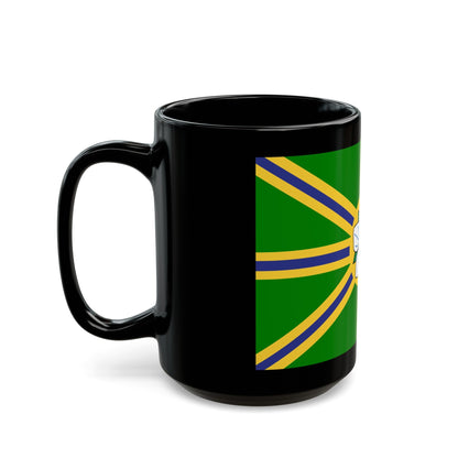 Flag of Abbotsford BC Canada - Black Coffee Mug-The Sticker Space