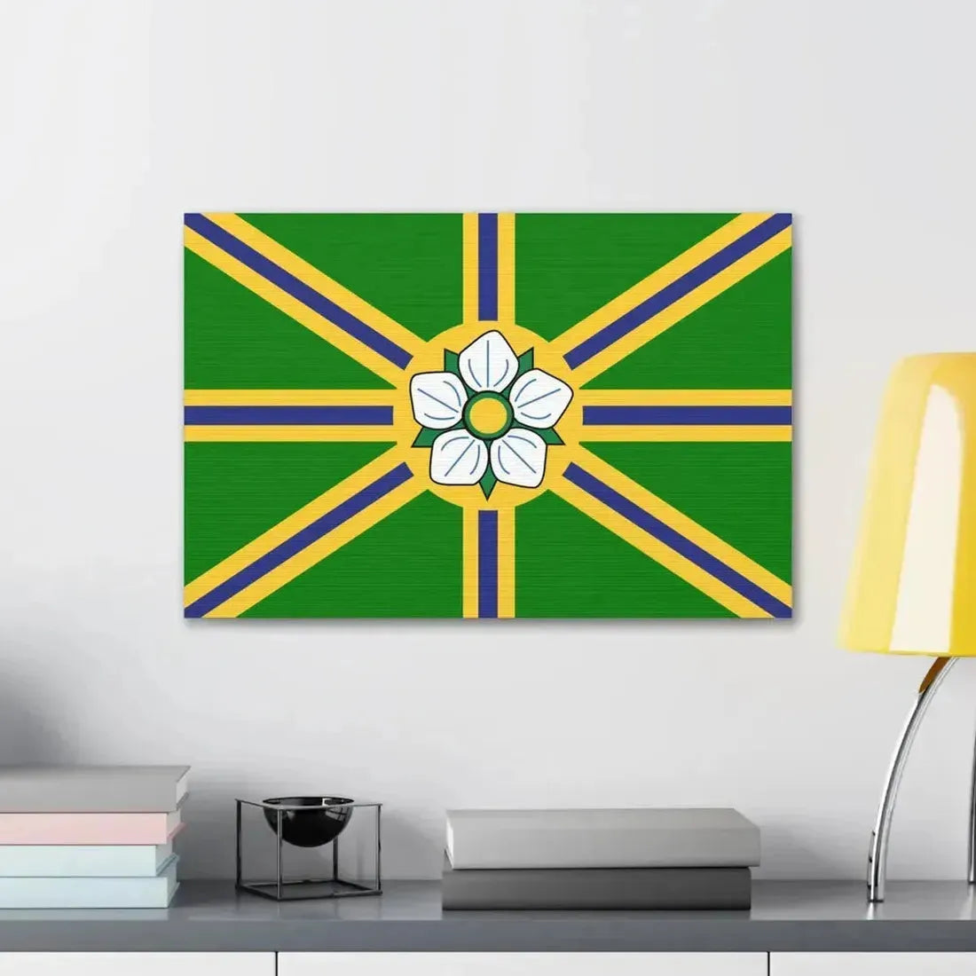 Flag of Abbotsford BC Canada - Canvas Wall Art - The Sticker Space