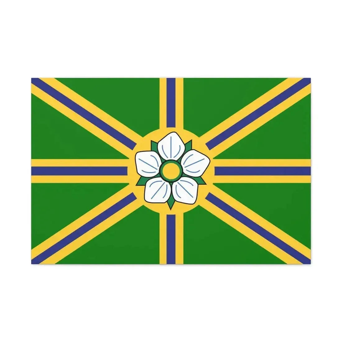 Flag of Abbotsford BC Canada - Canvas Wall Art - The Sticker Space