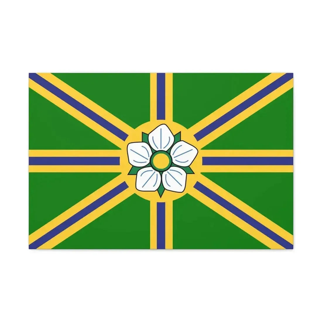 Flag of Abbotsford BC Canada - Canvas Wall Art - The Sticker Space