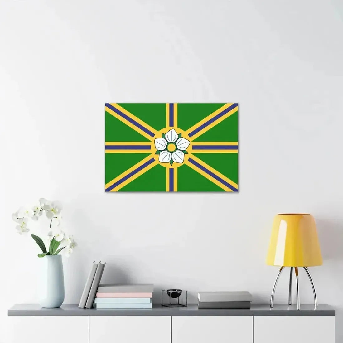 Flag of Abbotsford BC Canada - Canvas Wall Art - The Sticker Space