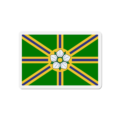 Flag of Abbotsford BC Canada - Die-Cut Magnet-3" x 3"-The Sticker Space