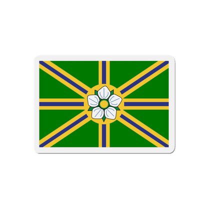 Flag of Abbotsford BC Canada - Die-Cut Magnet-4" x 4"-The Sticker Space