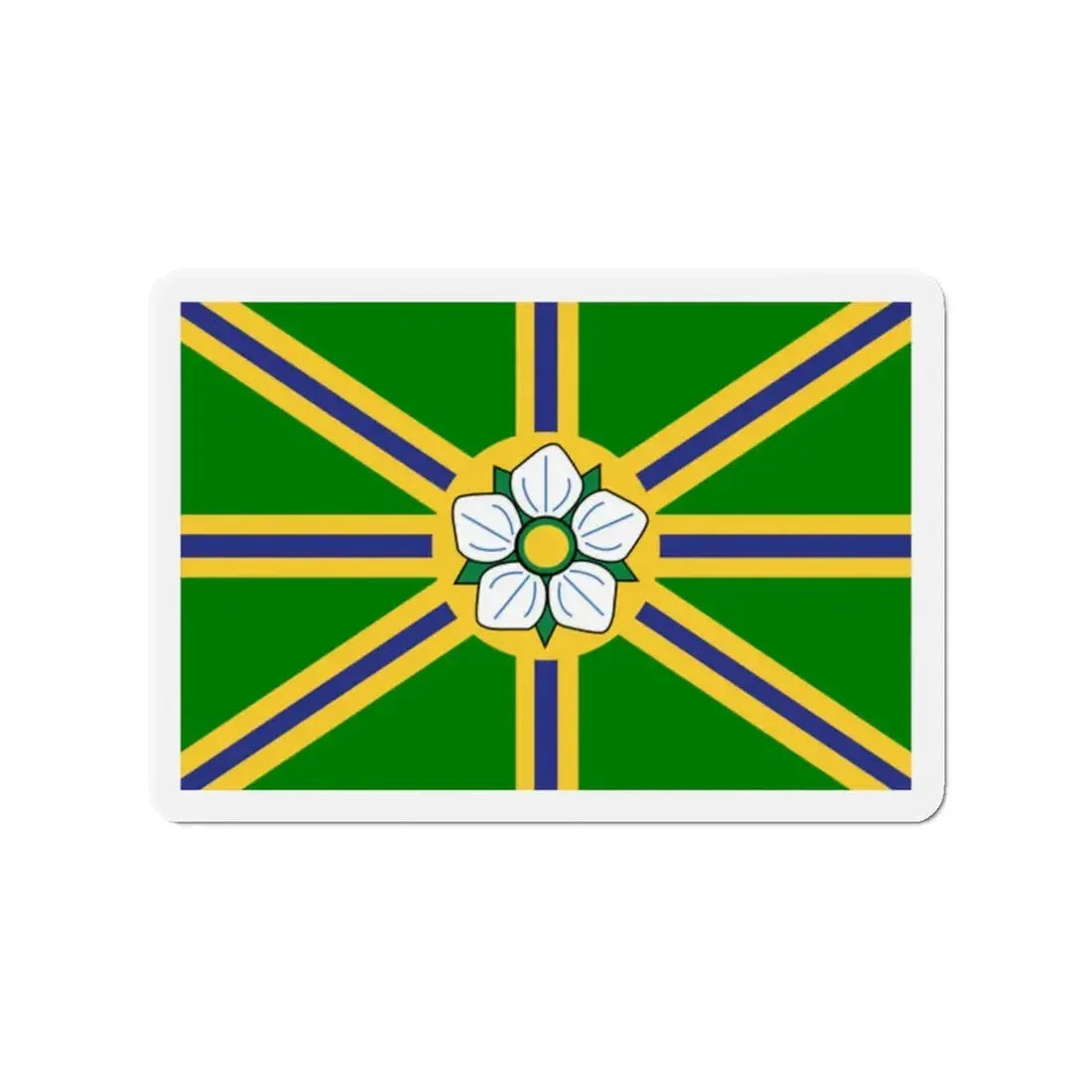 Flag of Abbotsford BC Canada - Refrigerator Magnet 2 Inch - The Sticker Space