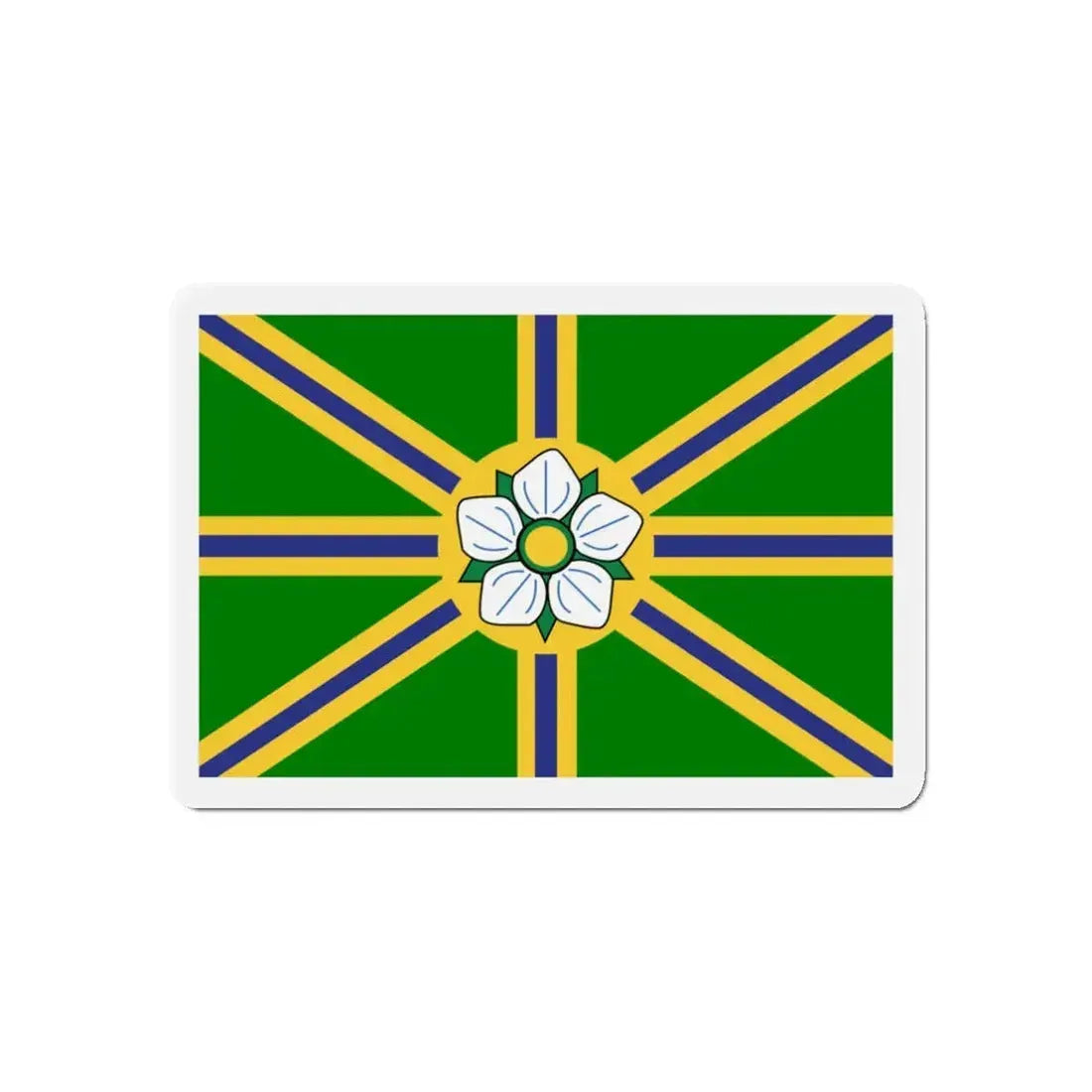 Flag of Abbotsford BC Canada - Refrigerator Magnet 3 Inch - The Sticker Space
