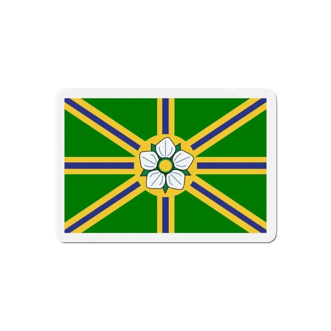 Flag of Abbotsford BC Canada - Refrigerator Magnet 5 Inch - The Sticker Space