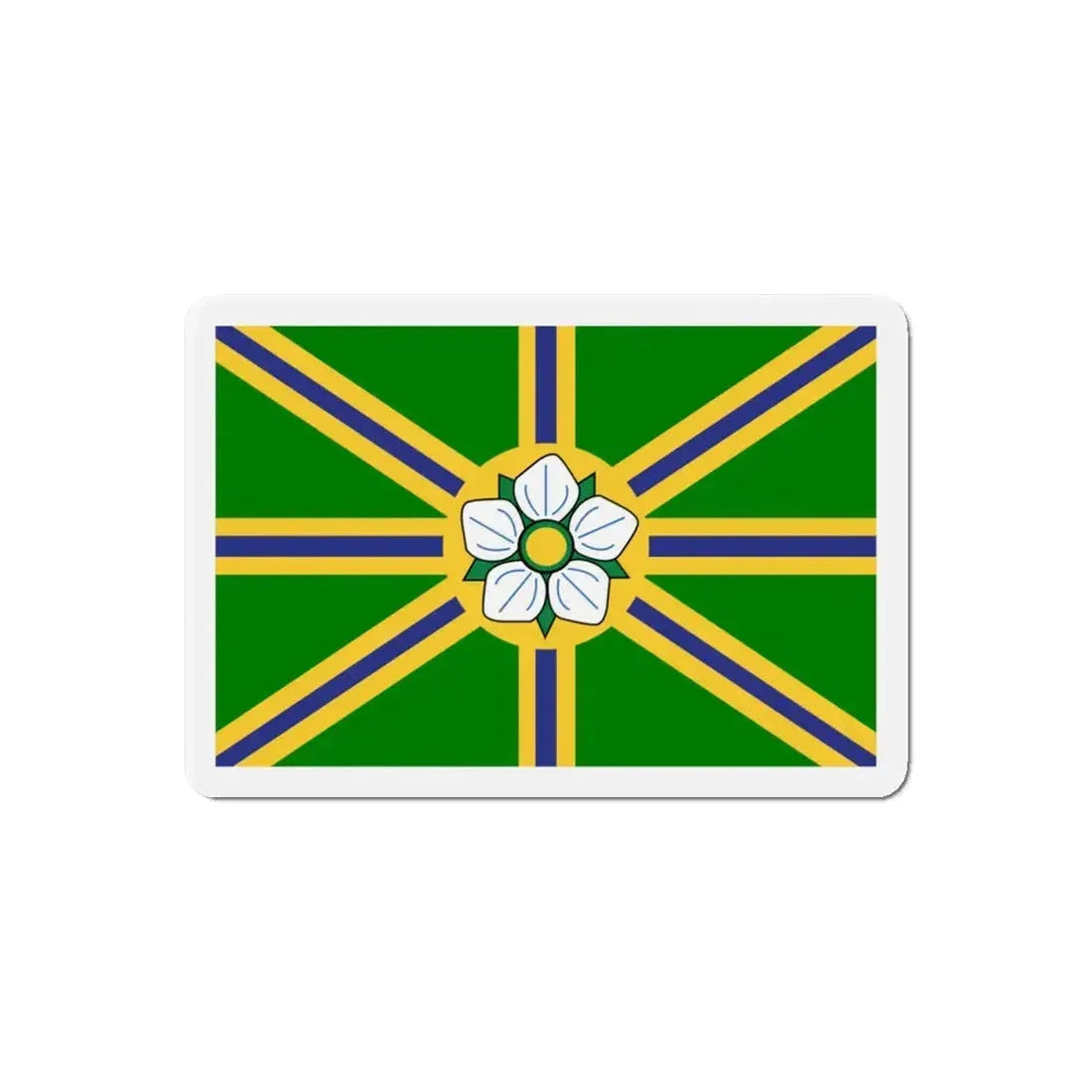 Flag of Abbotsford BC Canada - Refrigerator Magnet 6 Inch - The Sticker Space