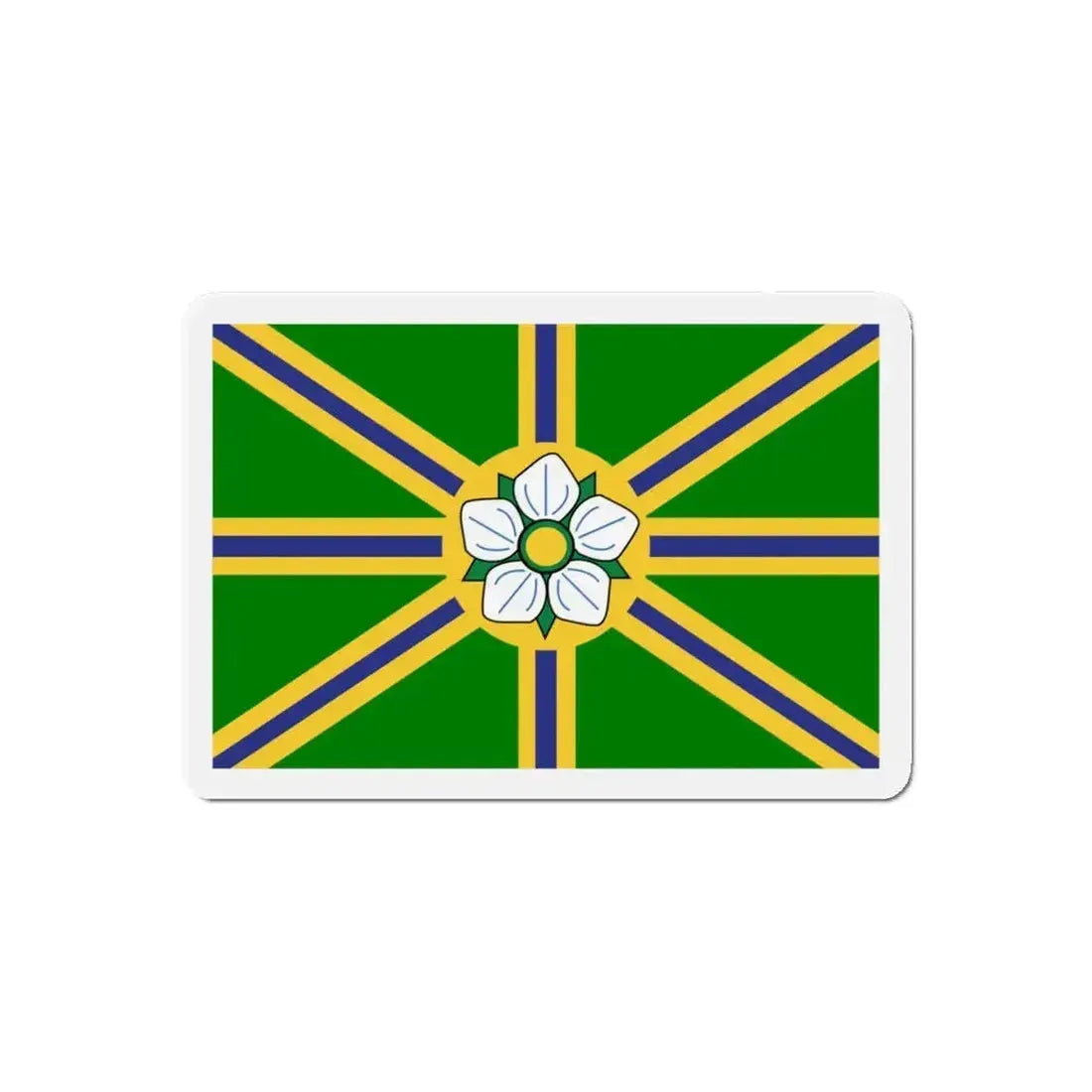 Flag of Abbotsford BC Canada - Refrigerator Magnet - The Sticker Space