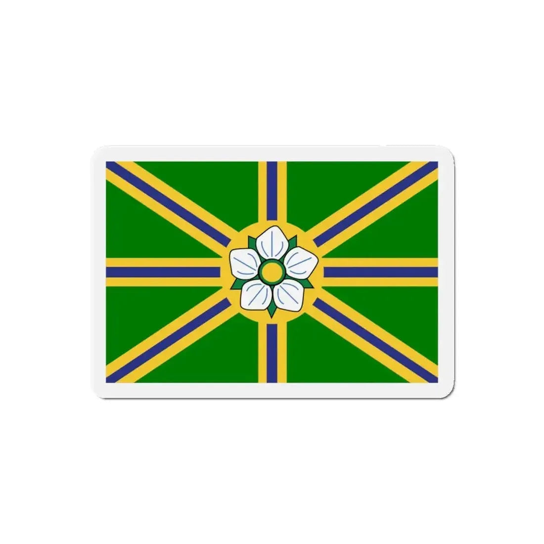 Flag of Abbotsford BC Canada - Refrigerator Magnet - The Sticker Space