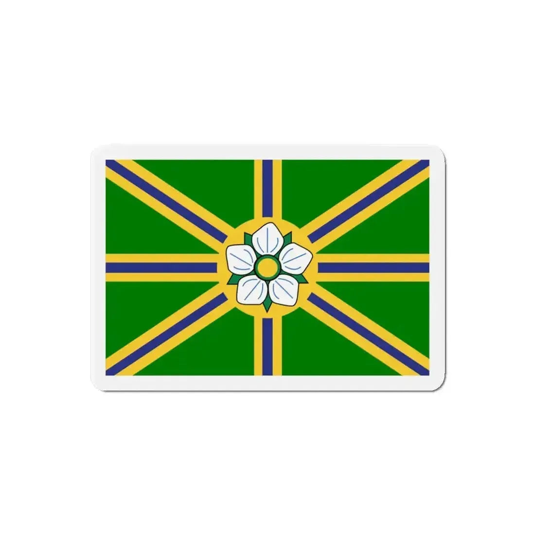 Flag of Abbotsford BC Canada - Refrigerator Magnet - The Sticker Space