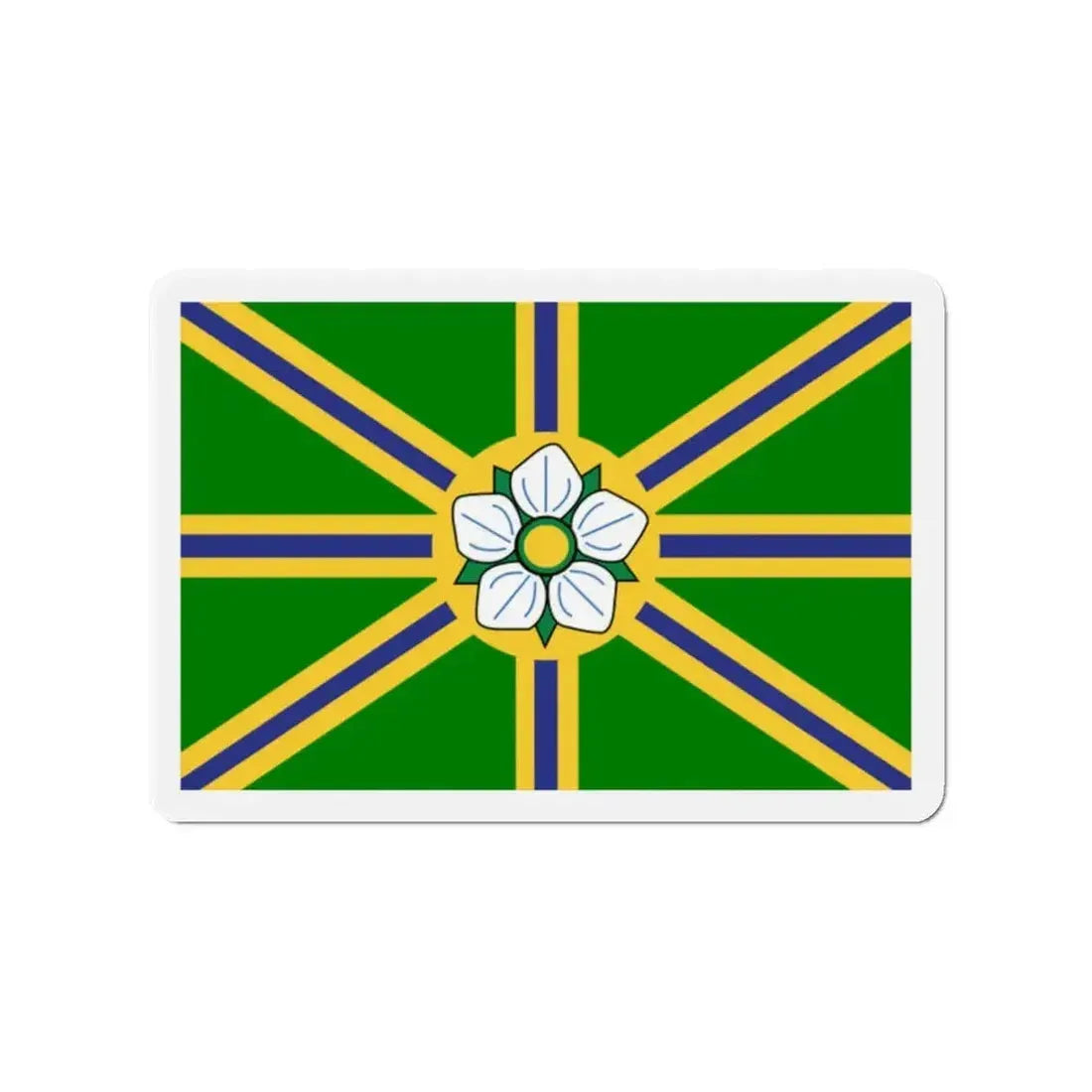 Flag of Abbotsford BC Canada - Refrigerator Magnet - The Sticker Space