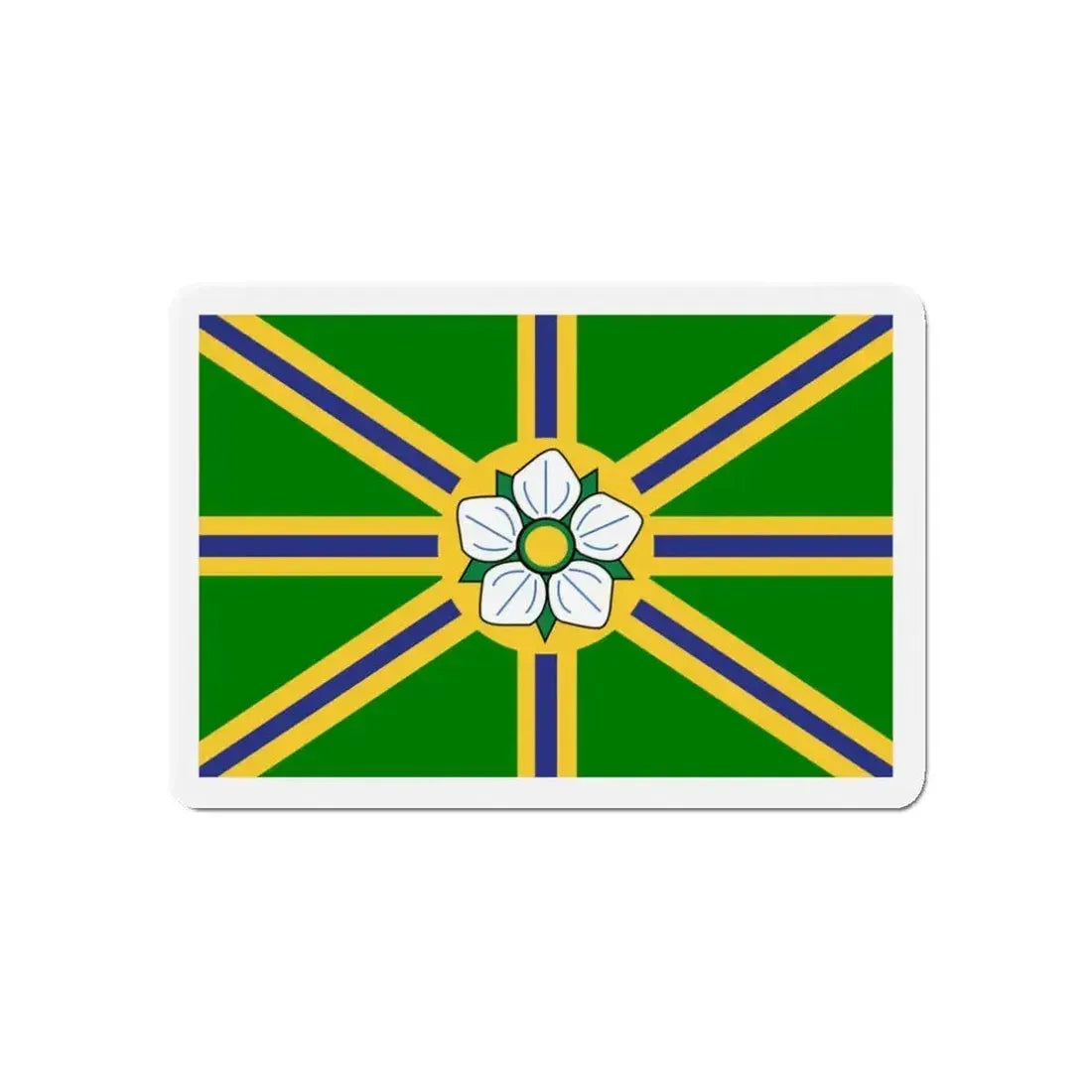 Flag of Abbotsford BC Canada - Refrigerator Magnet - The Sticker Space