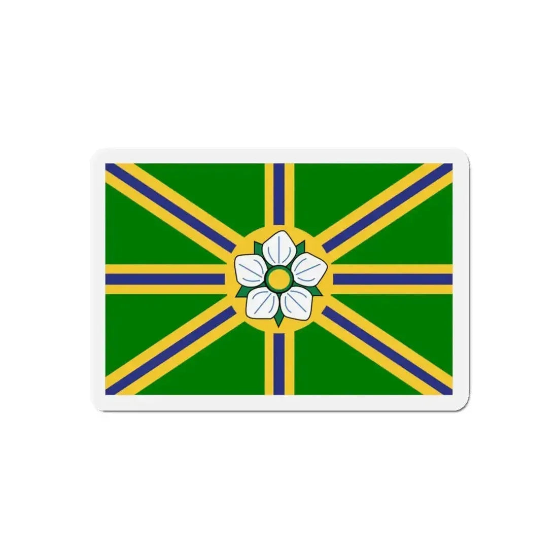 Flag of Abbotsford BC Canada - Refrigerator Magnet - The Sticker Space