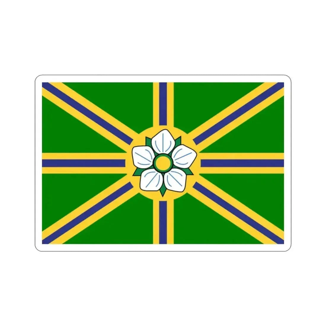 Flag of Abbotsford BC Canada STICKER Vinyl Die-Cut Decal 2 Inch - The Sticker Space