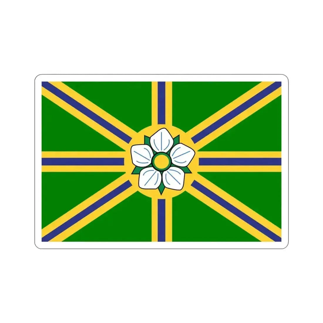 Flag of Abbotsford BC Canada STICKER Vinyl Die-Cut Decal 3 Inch - The Sticker Space