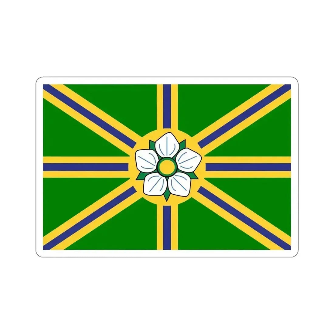 Flag of Abbotsford BC Canada STICKER Vinyl Die-Cut Decal 5 Inch - The Sticker Space