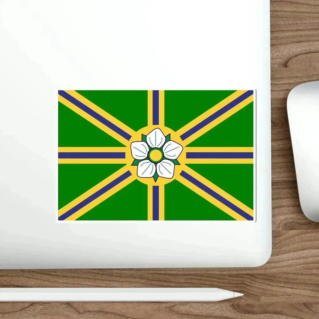 Flag of Abbotsford BC Canada STICKER Vinyl Die-Cut Decal - The Sticker Space