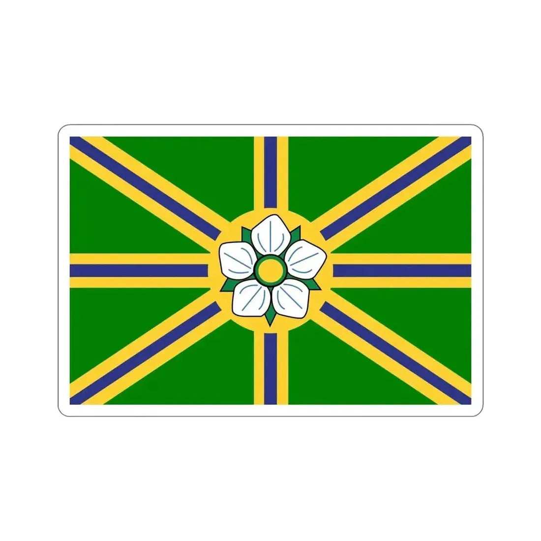Flag of Abbotsford BC Canada STICKER Vinyl Die-Cut Decal - The Sticker Space