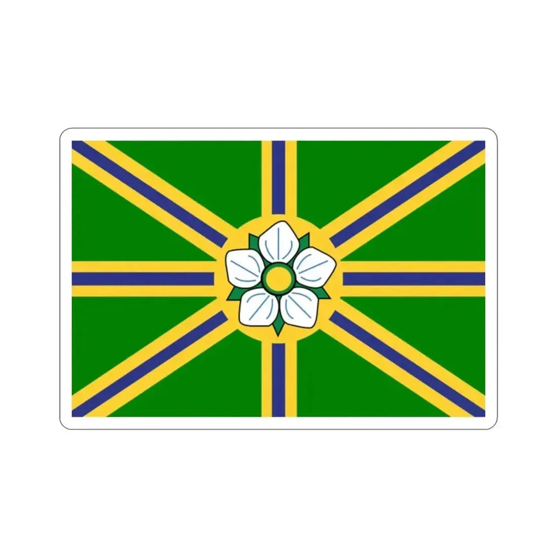 Flag of Abbotsford BC Canada STICKER Vinyl Die-Cut Decal - The Sticker Space