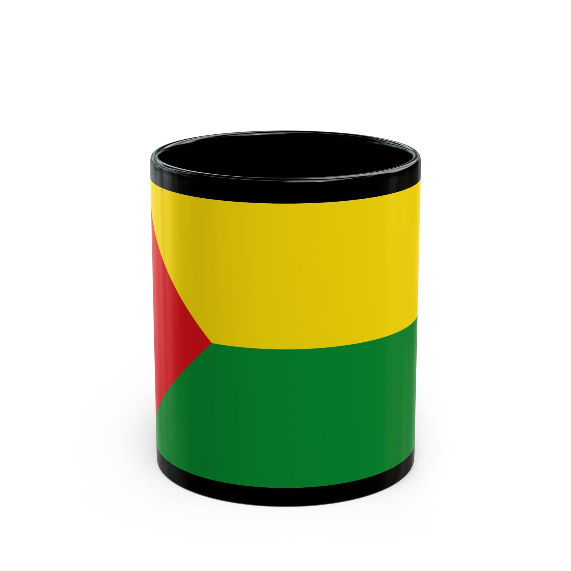 Flag of Abejorral Colombia - Black Coffee Mug-11oz-The Sticker Space