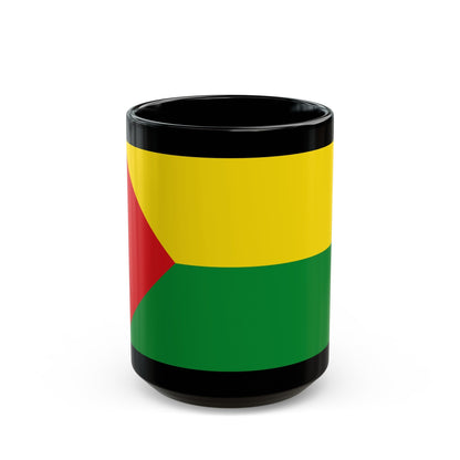 Flag of Abejorral Colombia - Black Coffee Mug-15oz-The Sticker Space