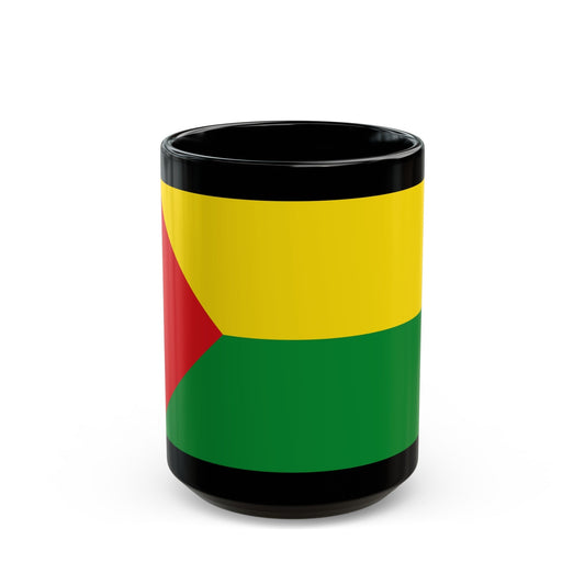 Flag of Abejorral Colombia - Black Coffee Mug-15oz-The Sticker Space