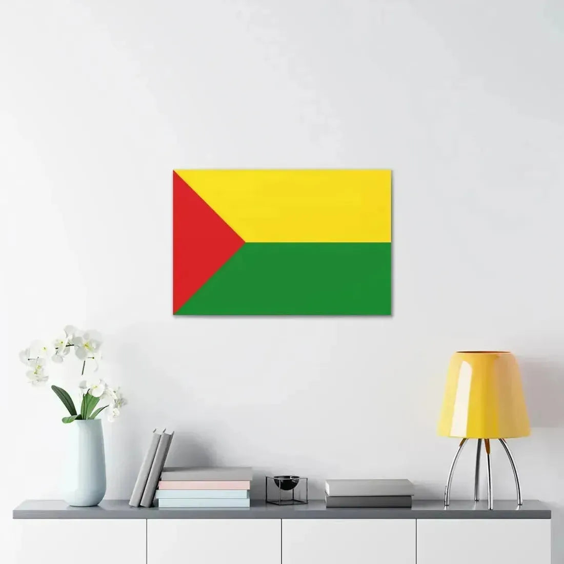 Flag of Abejorral Colombia - Canvas Wall Art - The Sticker Space