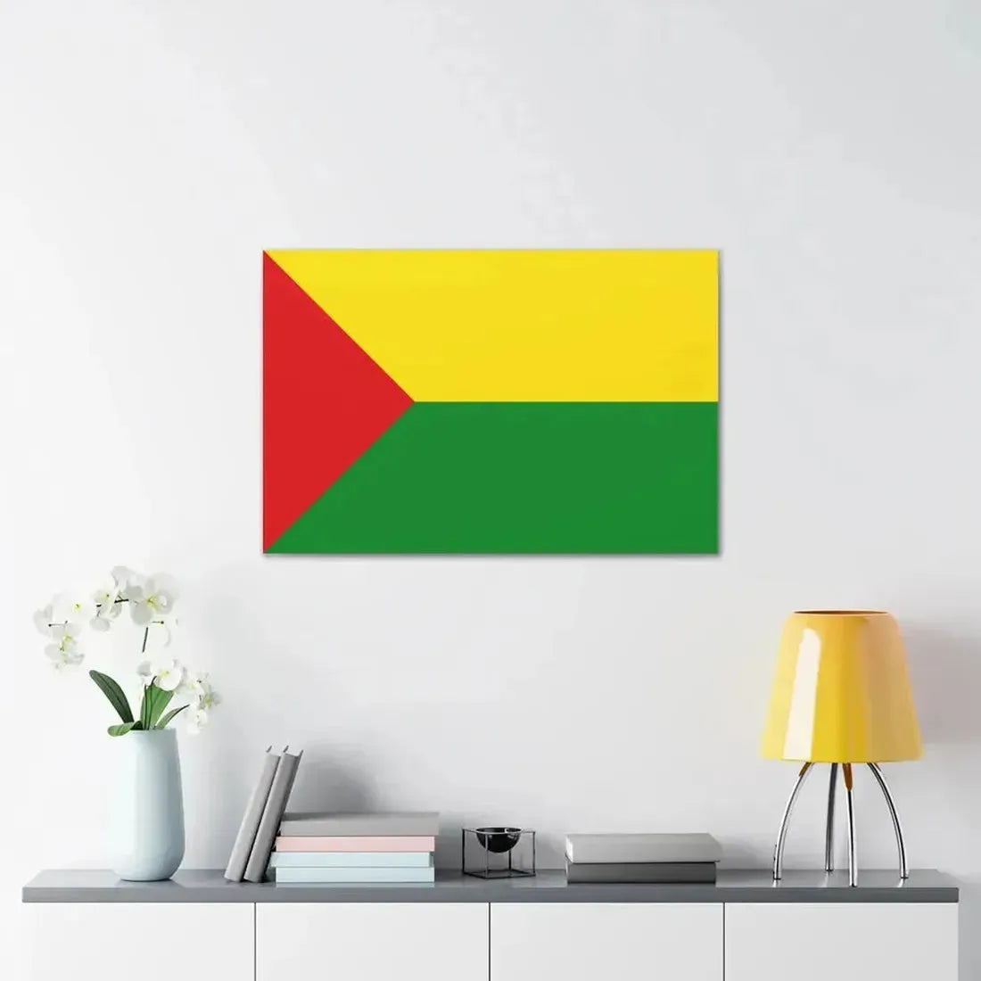 Flag of Abejorral Colombia - Canvas Wall Art - The Sticker Space