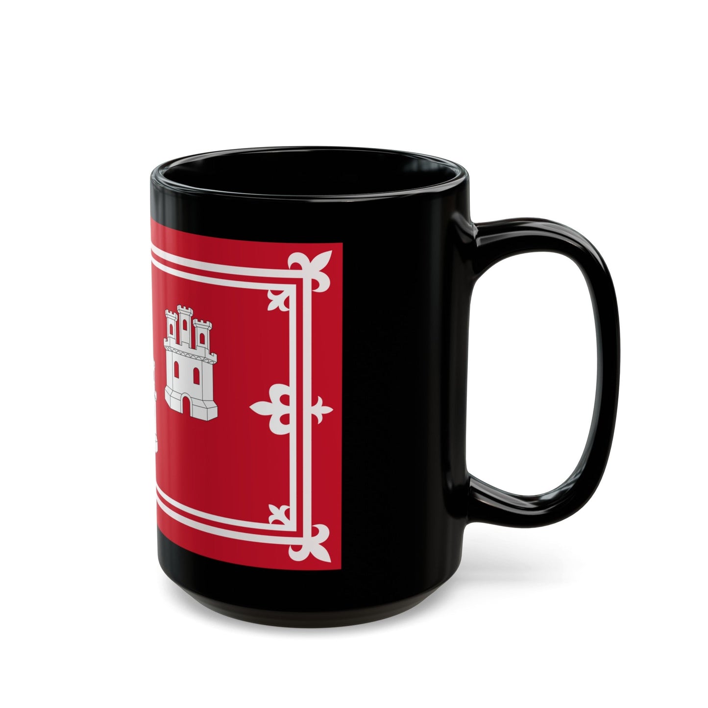 Flag of Aberdeen UK - Black Coffee Mug-The Sticker Space