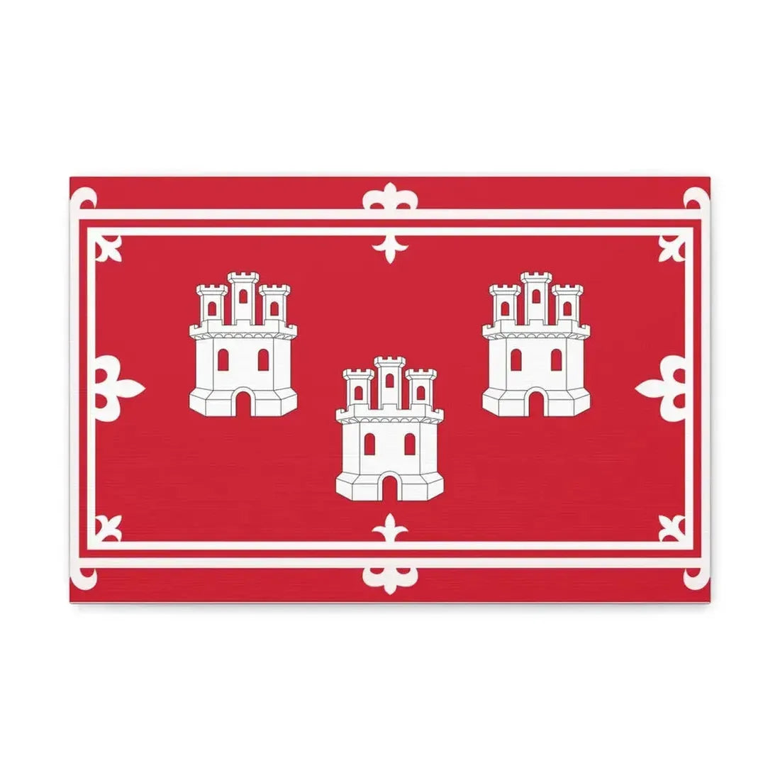 Flag of Aberdeen UK - Canvas Wall Art 18″ x 12″ 1.25" - The Sticker Space