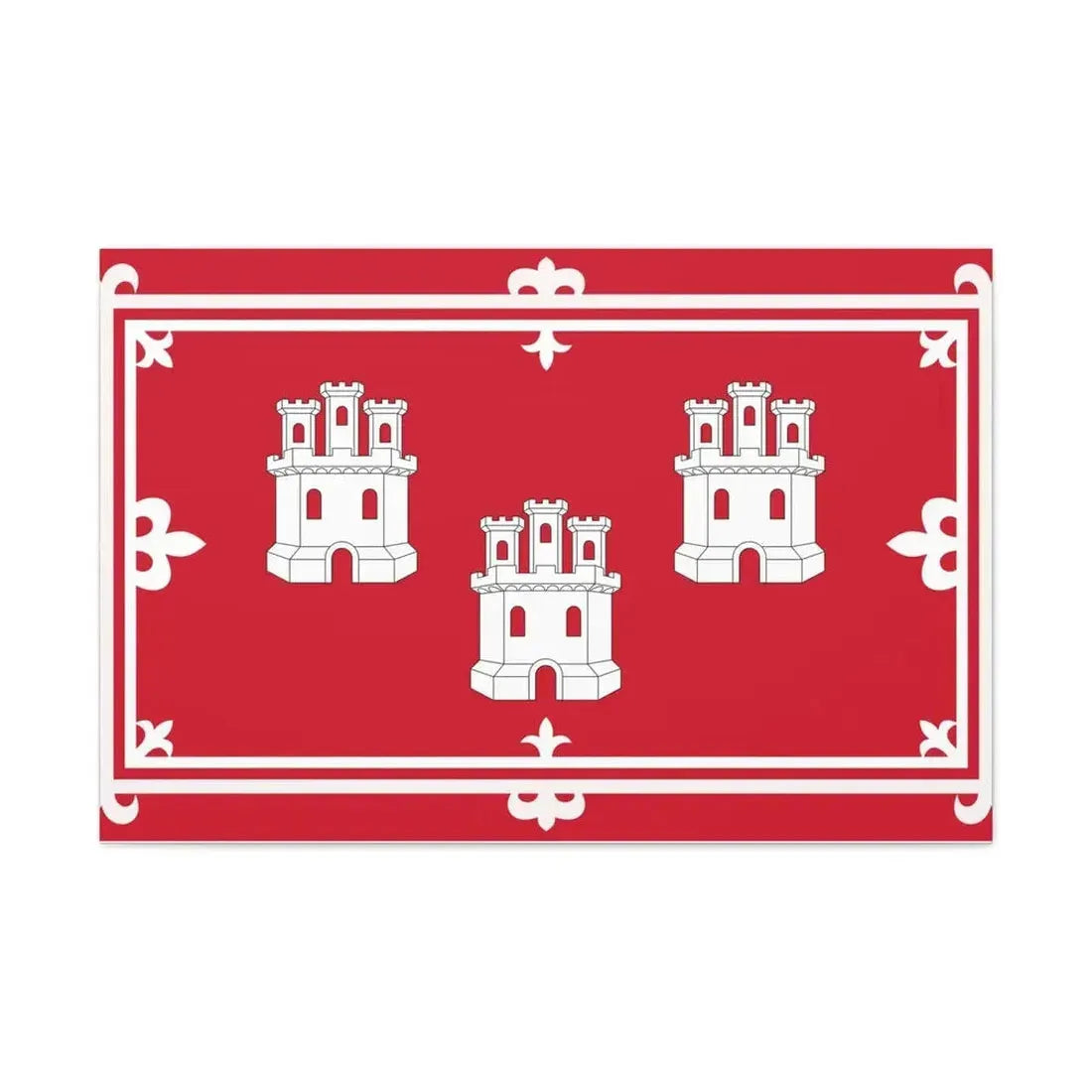 Flag of Aberdeen UK - Canvas Wall Art - The Sticker Space