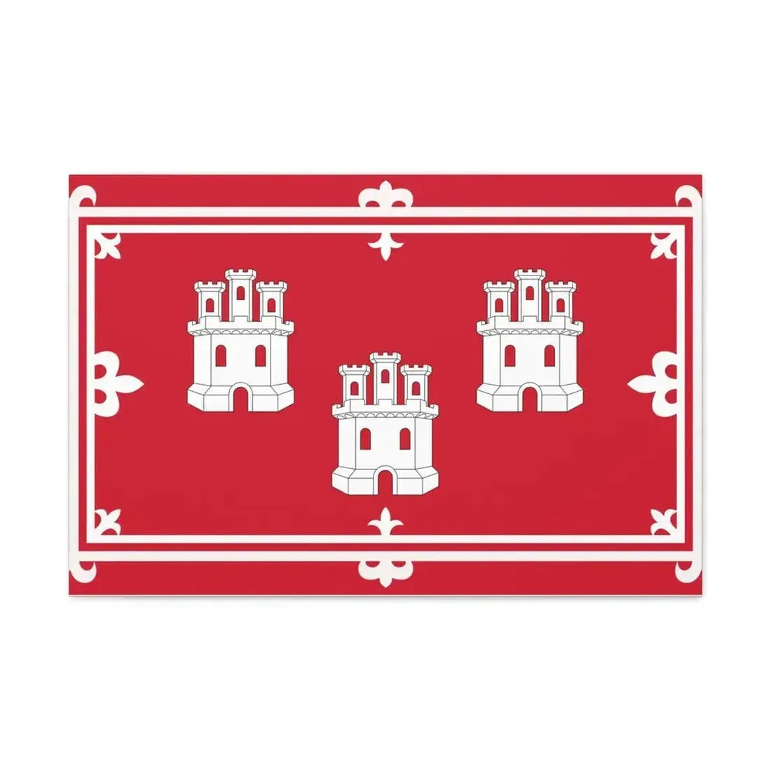 Flag of Aberdeen UK - Canvas Wall Art - The Sticker Space