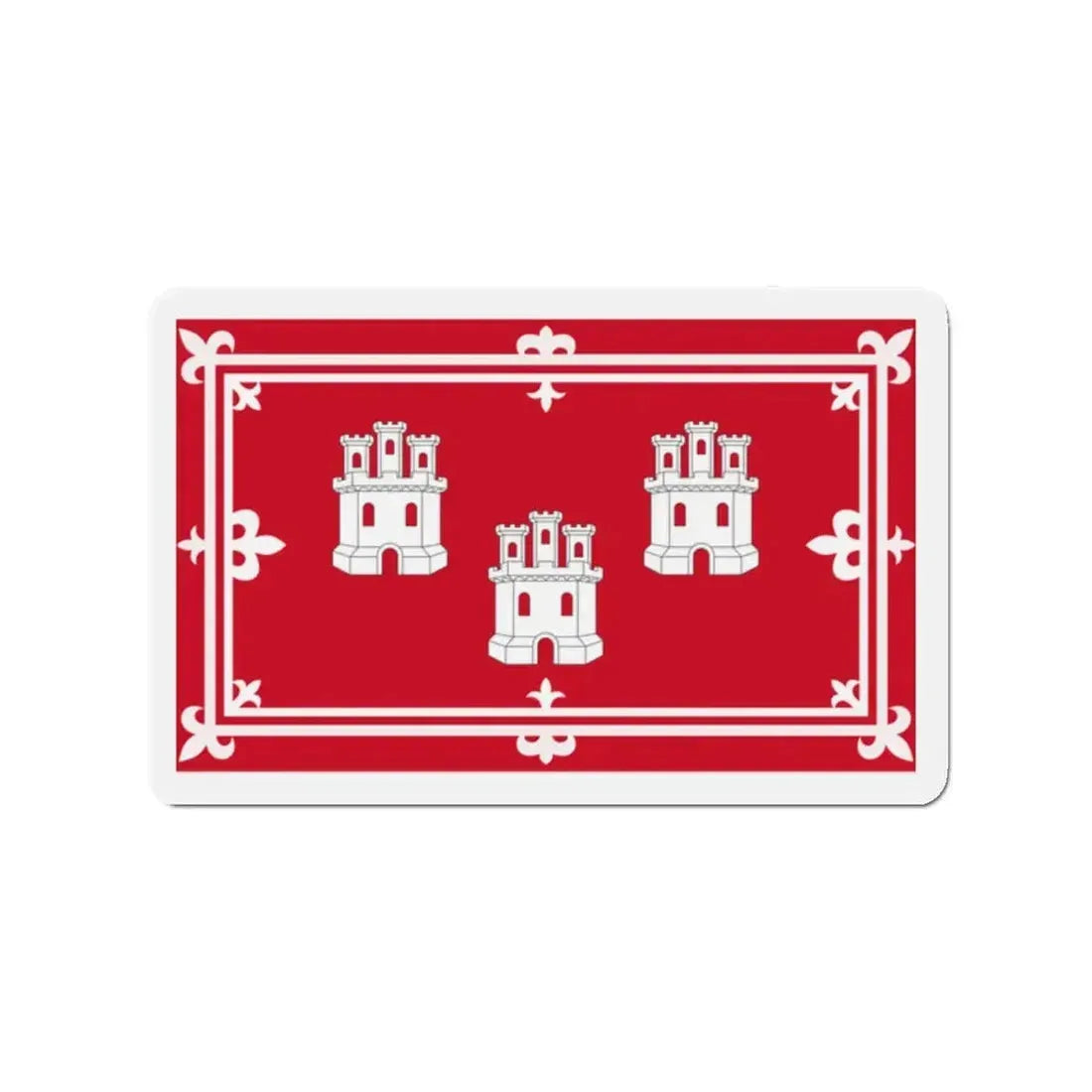 Flag of Aberdeen UK - Refrigerator Magnet 2 Inch - The Sticker Space