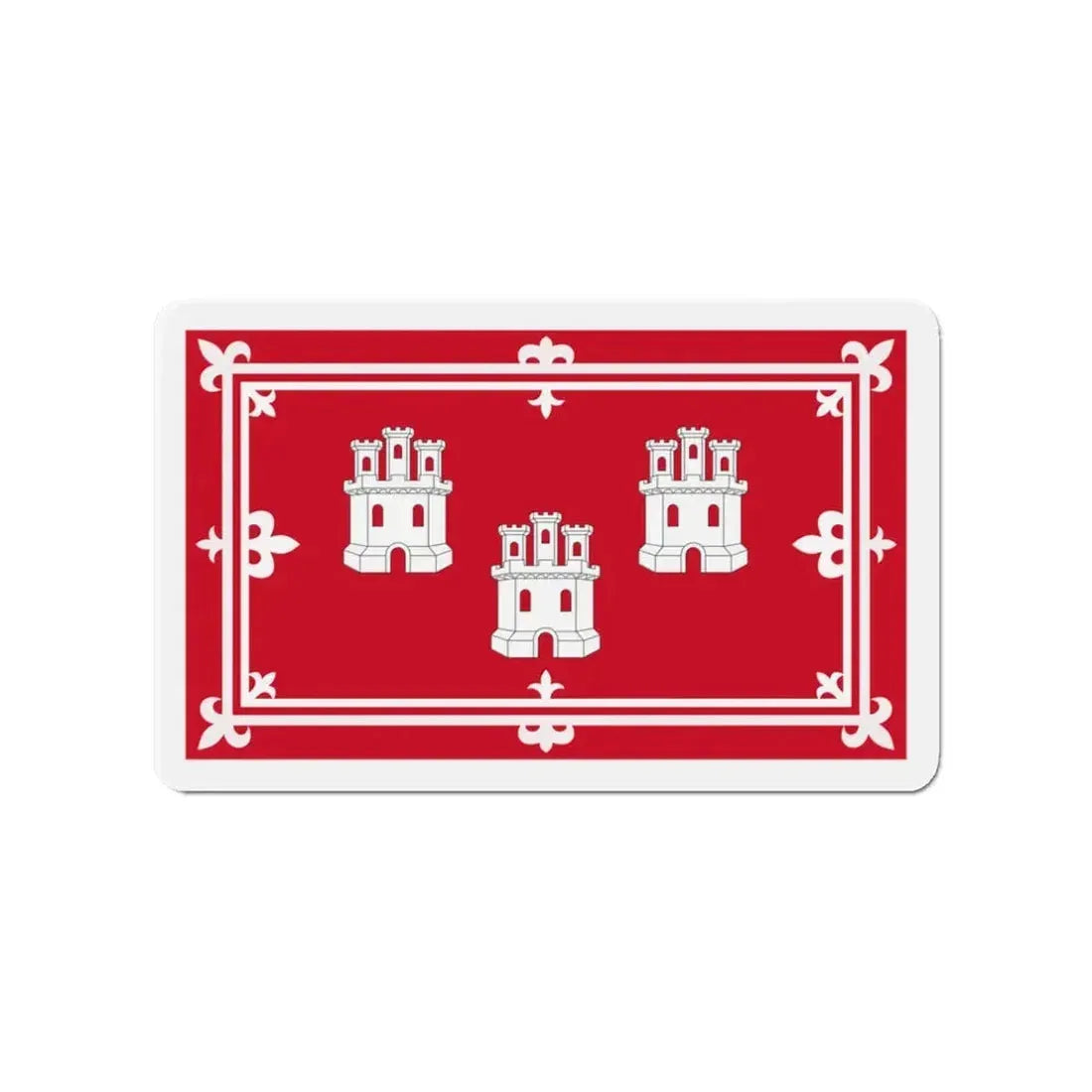 Flag of Aberdeen UK - Refrigerator Magnet 3 Inch - The Sticker Space