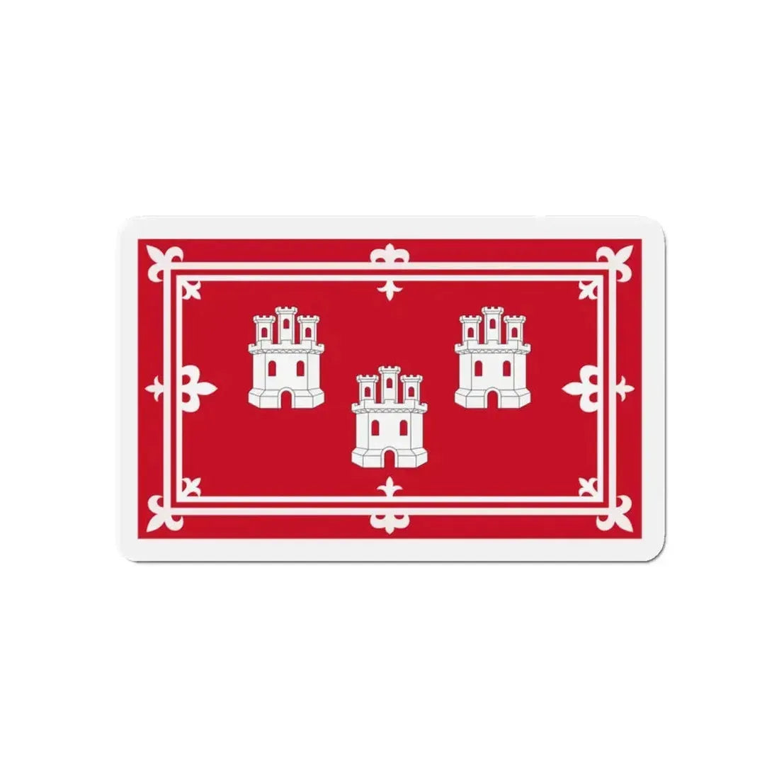 Flag of Aberdeen UK - Refrigerator Magnet 4 Inch - The Sticker Space