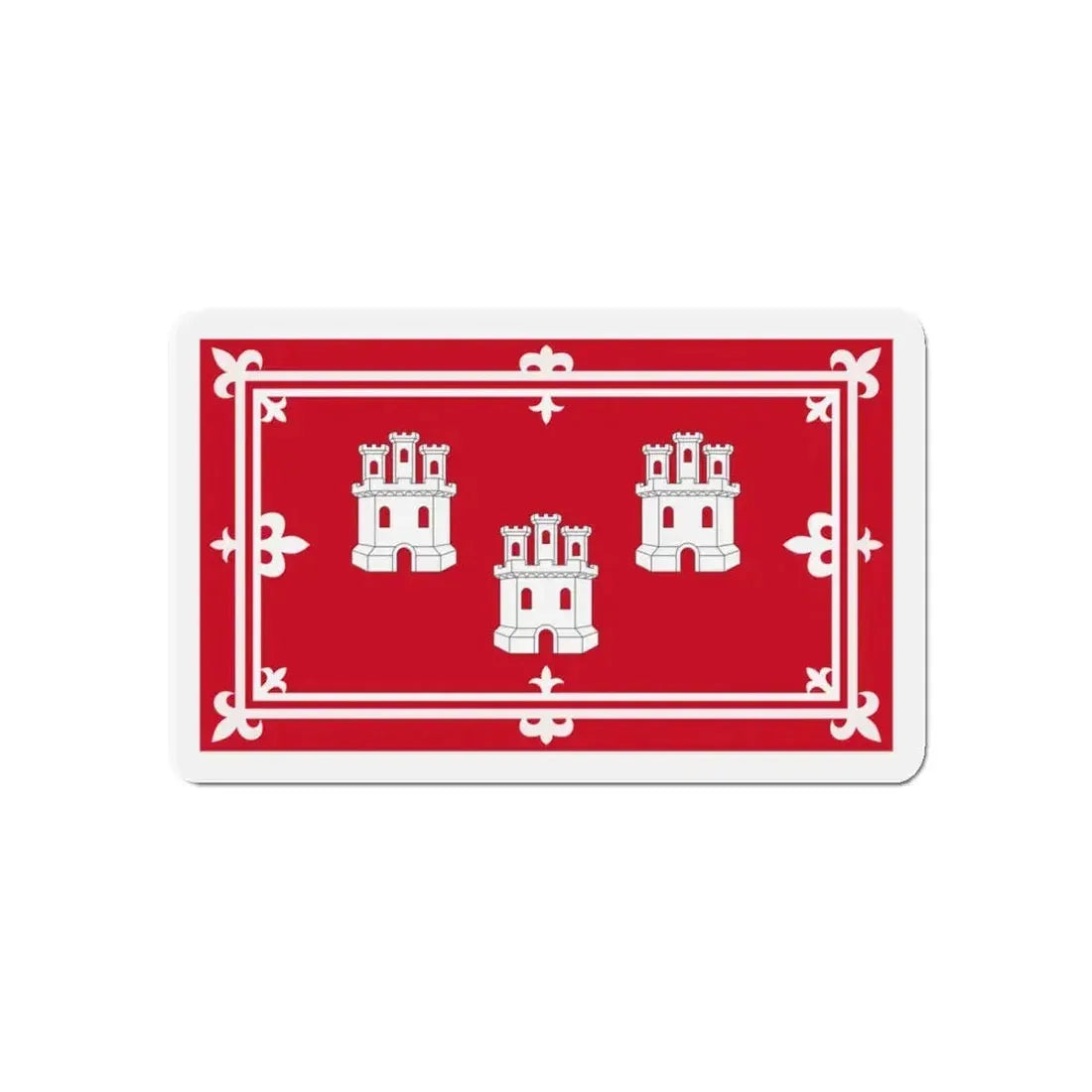 Flag of Aberdeen UK - Refrigerator Magnet 5 Inch - The Sticker Space