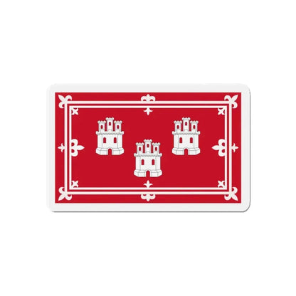 Flag of Aberdeen UK - Refrigerator Magnet 6 Inch - The Sticker Space