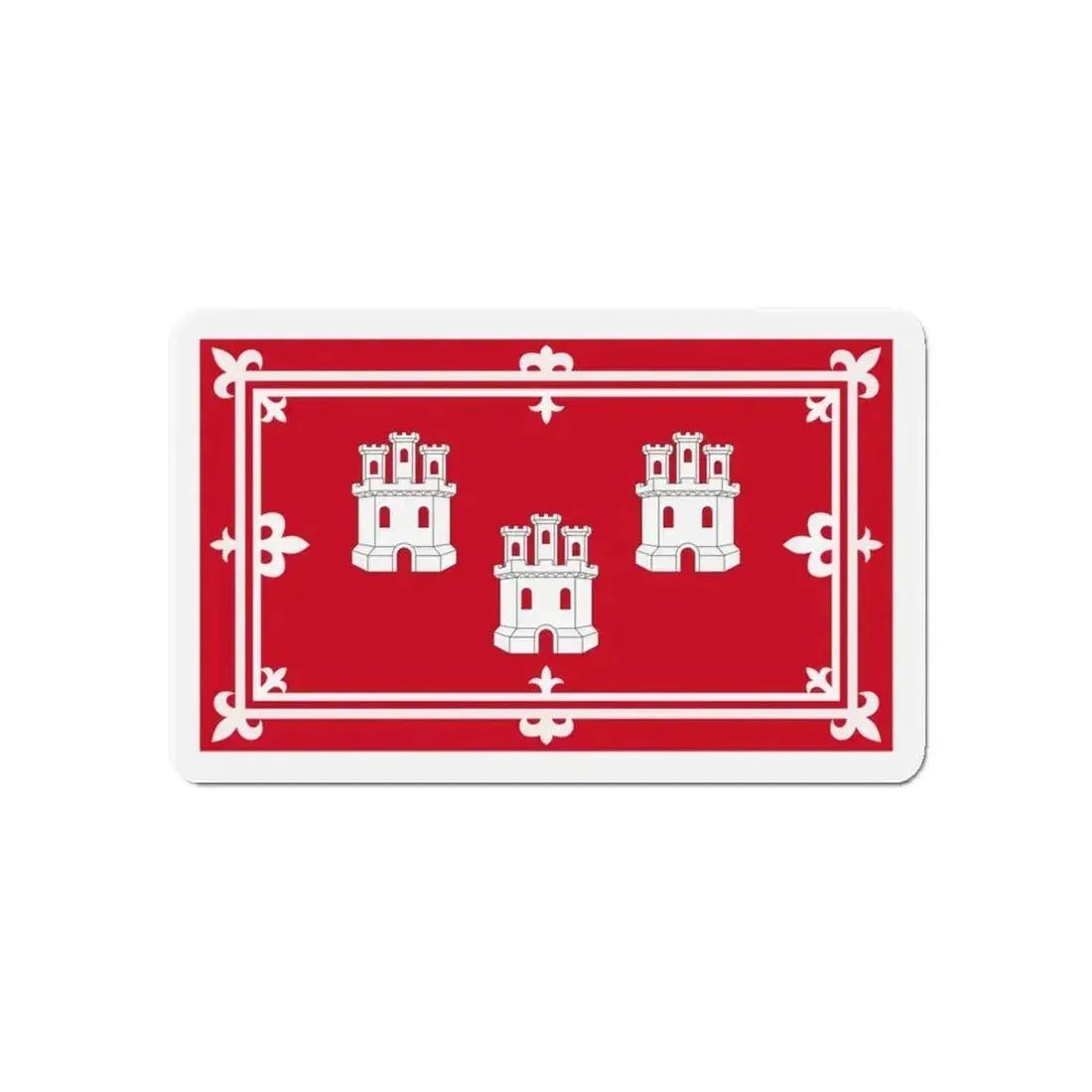 Flag of Aberdeen UK - Refrigerator Magnet - The Sticker Space